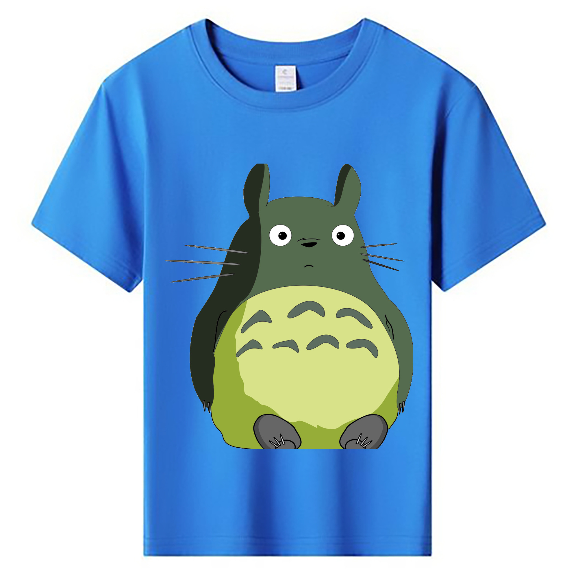 （画像用） となりのトトロ 草壁メイ 草壁サツキ My Neighbor Totoro Satsuki Kusakabe Mei Kusakabe 綿100％キッズTシャツ（フロントプリント）